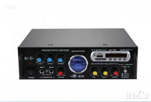 Аудио усилвател - BT-339A - Гаранция 12 месеца , снимка 2 - Ресийвъри, усилватели, смесителни пултове - 48481170