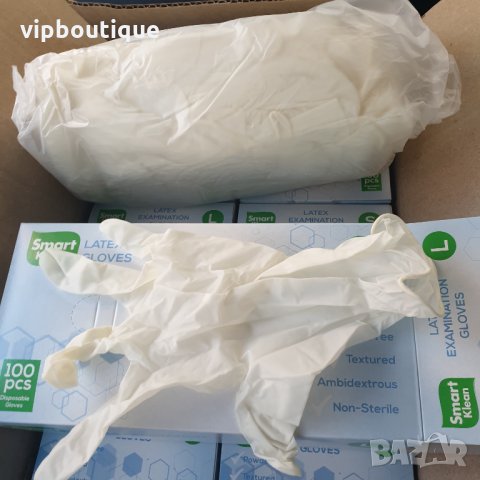 Еднократни латексови ръкавици с пудра латекс, снимка 8 - Медицински консумативи - 31498699