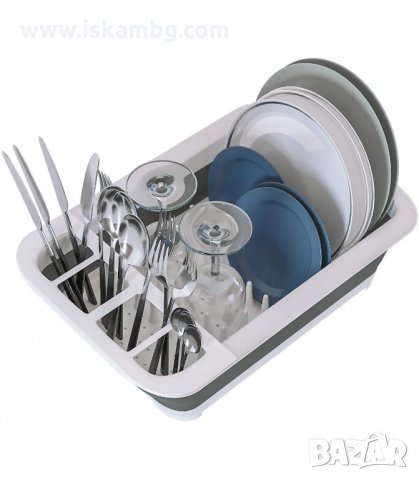 МУЛТИФУНКЦИОНАЛНА СГЪВАЕМА СУШИЛНЯ ЗА СЪДОВЕ И ПРИБОРИ - код 3156, снимка 2 - Аксесоари за кухня - 33889159