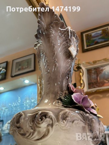 Голяма ваза Каподимонте, снимка 6 - Вази - 44481767