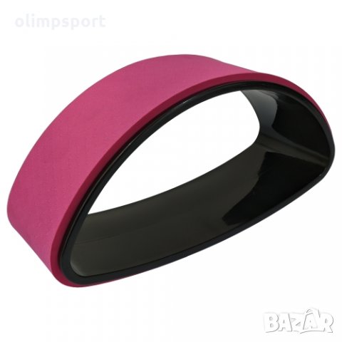 Йога колело MAX с елипсовидна форма и размери 39 х H 19 см. Подходящо за йога, гимнастика и пилатес., снимка 4 - Йога - 31458095