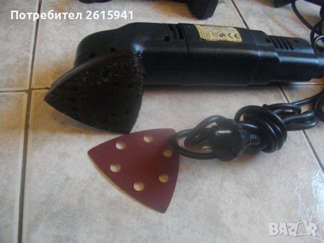 180 Вата-Делта Триъгълен Виброшлайф-90х90х90мм-Англ/Герм-Black Decker-Top Craft-HAAGER-TIP-Budget, снимка 12 - Други инструменти - 36748024