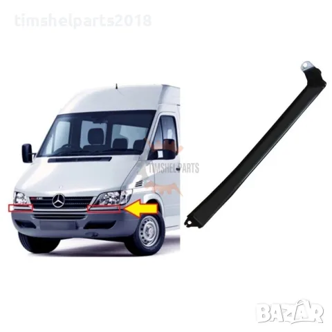 Лайсна под фар за Mercedes Sprinter 2000-2006 година - Шофьорска страна
