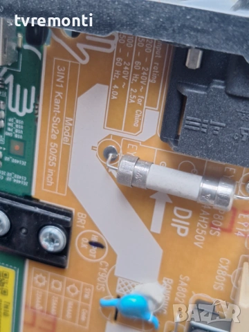 POWER BOARD, 3IN1 Kant-Su2e 50/55 inch, for, Samsung модел UE50AU7172U 50inc DISPLAY CY-BA050HGXY1V, снимка 2 - Части и Платки - 53923466