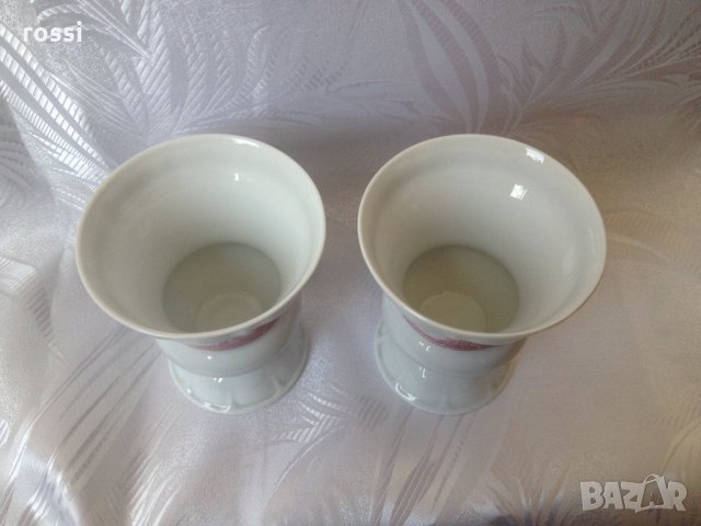 Vintage. Нови. Heinrich Porzellan Чаши за Rudesheim кафе, за чай, вода 180 мл., снимка 5 - Чаши - 32175489