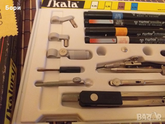 Комплект рапидографи и пергели Skala Skalorys PRECISION, снимка 9 - Ученически пособия, канцеларски материали - 30740744