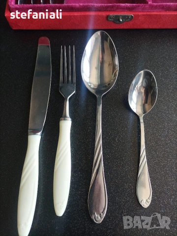 Комплект руски прибори за хранене, снимка 2 - Прибори за хранене, готвене и сервиране - 53916929