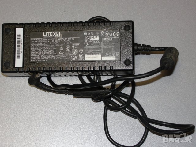 Адаптер за лаптоп 19V - 7.1A LITEON , снимка 1