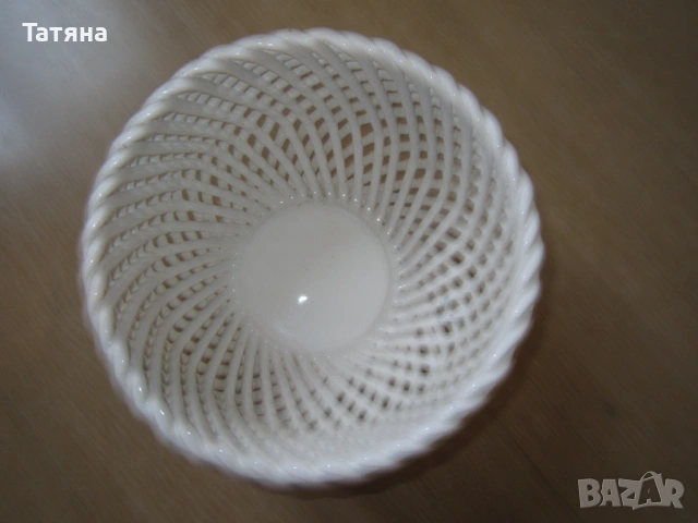 ПОДНОС  WINDZOR ,КУПА -ИТАЛИЯ,ПЛЕТЕНА КЕРАМИКА, снимка 13 - Декорация за дома - 34328577