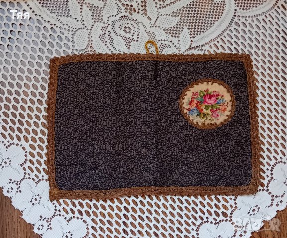 Винтидж обложка за книга с бродерия , снимка 4 - Други ценни предмети - 44375072