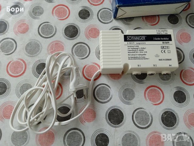 ТВ Усилвател стаен / вътрешен, снимка 6 - Приемници и антени - 37792912