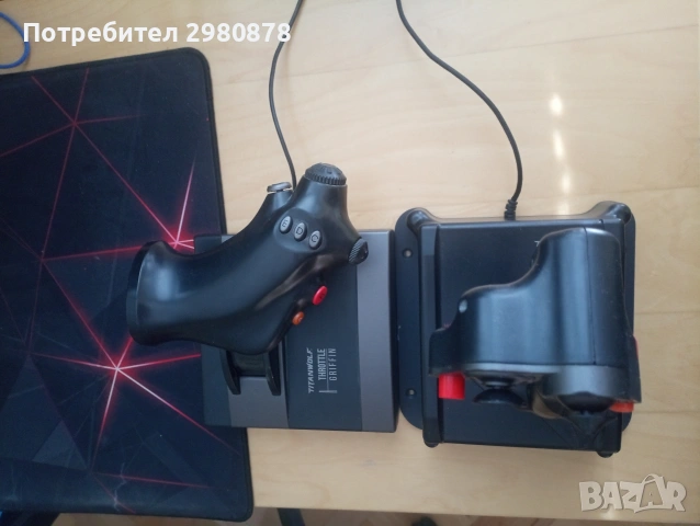 Симулатор за самолет Titanwolf, снимка 3 - Джойстици и геймпадове - 54152269