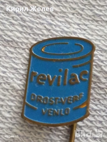 Пет значки стари редки CASTELLA,REVILAC,RADION за КОЛЕКЦИЯ ДЕКОРАЦИЯ 12210, снимка 2 - Колекции - 50862186