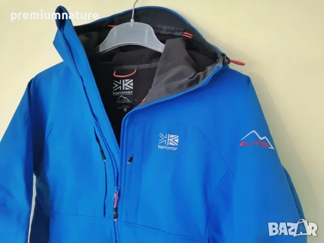 🏕️ ОФЕРТА → Karrimor / мъжко трекинг хибридно софтшел яке ○, снимка 9 - Якета - 53928224