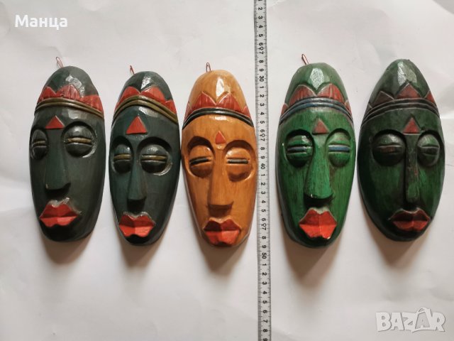 Африкански маски 5 броя