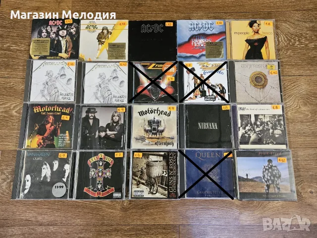 🎸 Колекция Оригинални дискове: Рок, Метал и Поп легенди (Metallica, AC/DC, Pink Floyd, The Prodigy,, снимка 7 - CD дискове - 55143168