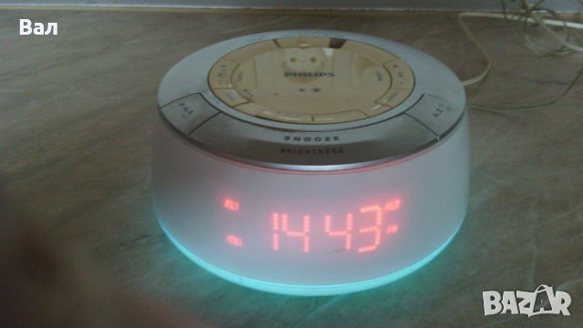 Дигитално радиочасовникбудилник PHILIP, снимка 1