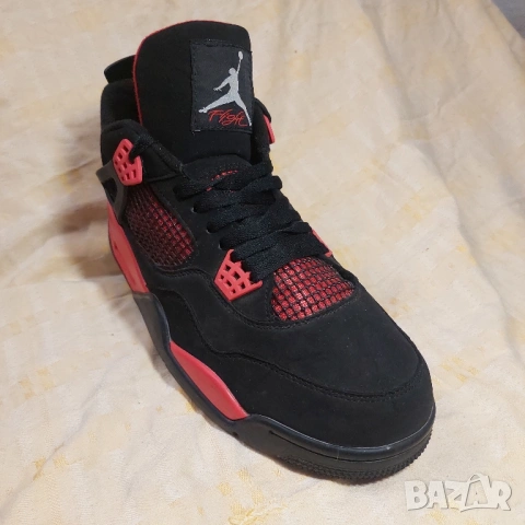маратонки Jordan 4 Retro Red Thunder номер 46, снимка 7 - Маратонки - 53078104