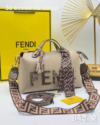 Fendi Дамска Чанта С Къса И Дълга Дръжка - Различни Цветове Код E48 , снимка 9 - Чанти - 55791965