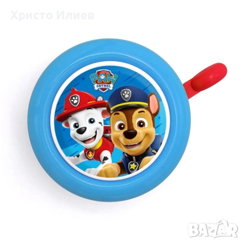 Звънец за велосипед колело Paw Patrol Пес Патрул