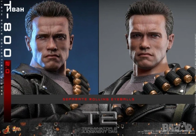 Hot Toys Terminator 2.0 Master peace figure/ Терминатор 2.0, снимка 9 - Колекции - 47243017