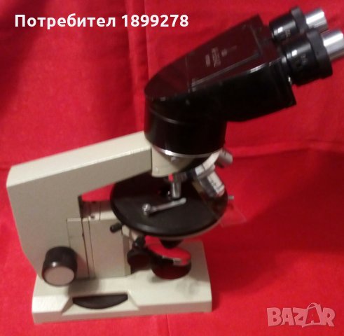 Микроскоп ЛОМО БИОЛАМ Р11 с моно- и бино- окулярни приставки, снимка 2 - Лаборатория - 35222363