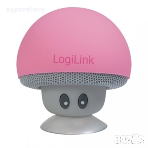Speakers Wireless Bluetooth Тонколона Блутут безжична Logilink SP0054PK Розова С вакуум, снимка 1 - Слушалки и портативни колонки - 31956762
