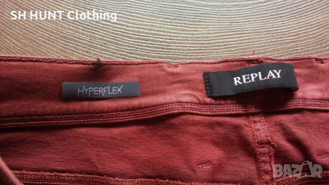 REPLAY M914Y.000.8366197 HYPERFLEX SLIM FIT JEANS размер 31/34 еластични дънки 15-65, снимка 13 - Дънки - 52886547