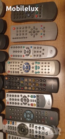 41 броя дистанционни различни TV,DVD,VCR.AUDIO, снимка 7 - Дистанционни - 37208083