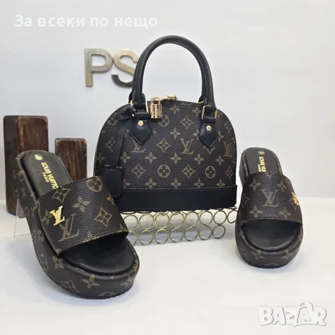 Louis Vuitton Дамски Чехли Луис Витон Код SEM-18, снимка 2 - Чехли - 55710586