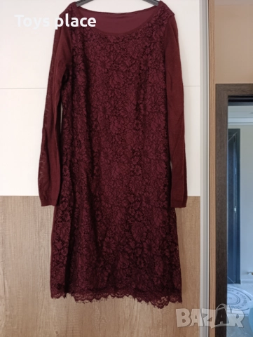 Л/ХЛ Esprit рокля, дантелена рокля