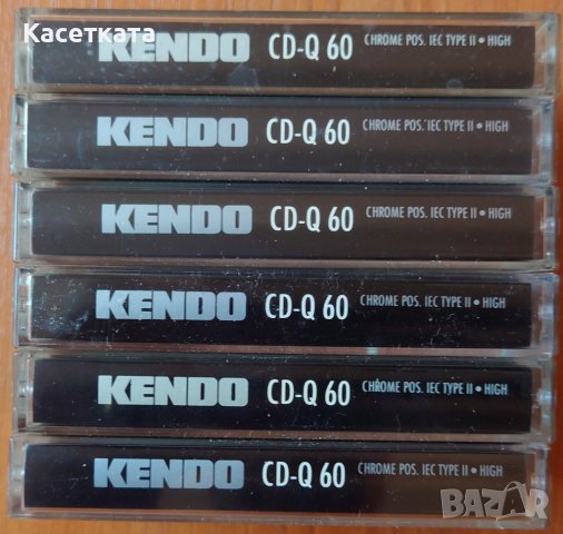 Аудио касети /аудио касета/ Kendo CD-Q60 хром, снимка 3 - Аудио касети - 42468076