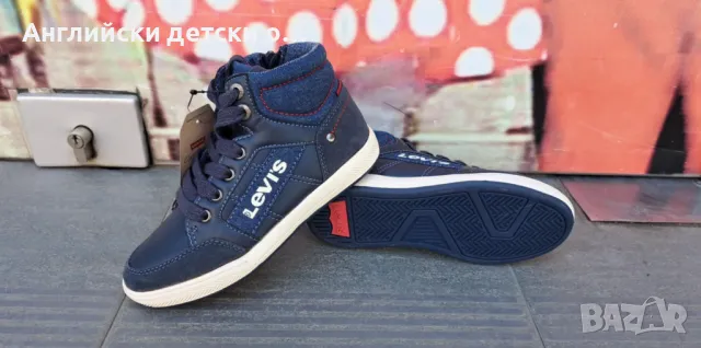 Английски детски кецове-LEVI'S, снимка 4 - Детски маратонки - 49926796