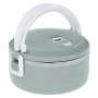 Термо кутия за храна, кръгла, 500мл, сива, снимка 2