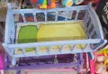 Легло с люлка за кукли 40 см, 3 цвята, снимка 3