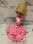 Подарък за Свети Валентин 3D чаша с рози , снимка 1 - Изкуствени цветя - 31497003
