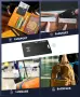 Карта за проследяване на портфейл, тънка Bluetooth тракерка, работи с Apple Find My (само за iOS), снимка 8