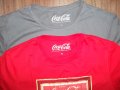 Тениски COCA COLA   мъжки,Л-ХЛ, снимка 1 - Тениски - 29292109