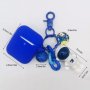 Нов защитен силиконов калъф за корпуса AirPods 2 и 1 с весели висулки, снимка 4