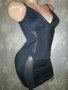 Secret possession S- Оформяща черна къса рокля/ подплата , снимка 1 - Бельо - 42557675