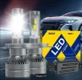 Н7 , Н4, 9012, HIR2 крушки, 75000 лумена 6500K, CSP чип , снимка 3