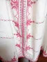 дълга риза с ръчна  бродерия, снимка 3