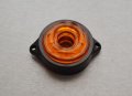 1 бр. ЛЕД LED габарити рогчета с БЯГАЩ ефект 12-24V ОРАНЖЕВИ, снимка 3