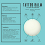Base Labs Tattoo Aftercare Lotion Balm 3 бр. балсам за татуировки Успокоява Възстановява Овлажнява, снимка 4