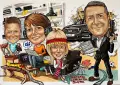 Ръчно рисувани карикатури, снимка 16