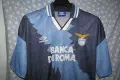 винтидж фланелка Lazio ITALIA Умбро Лацио футболна тениска Manchester United Umbro Манчестър Юнайтед, снимка 1