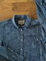 carhartt dustin shirt - страхотна мъжка риза КАТО НОВА, снимка 5