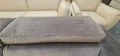 Сив диван от плат тройка с електрически релаксиращ механизъм, снимка 5