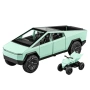 Метални колички: Tesla Cybertruck 1:32 метален модел с ATV, снимка 6