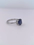 Сребърен Пръстен със Сапфири , снимка 4